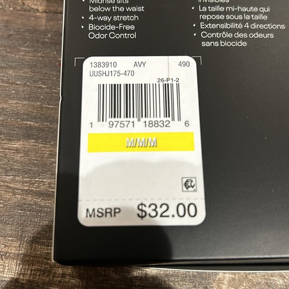 Under Armour Blue and Orange Panties Essential Stretch - Picture 4 of 5